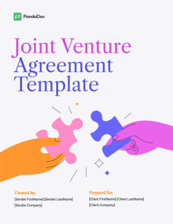 Joint Venture Agreement Template