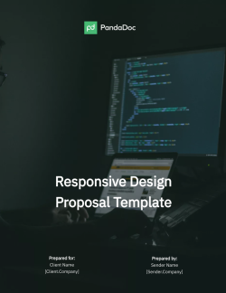 Responsive Design Proposal Template