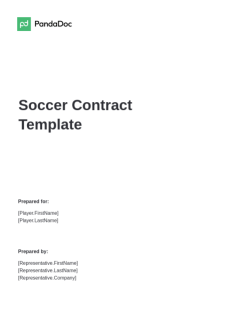 Soccer Contract