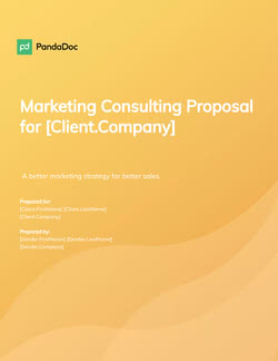 consulting assignment proposal