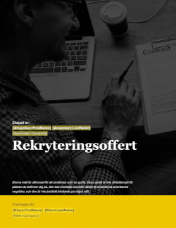 Rekrytering – Förslag