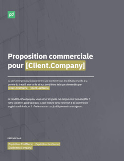 Proposition commerciale