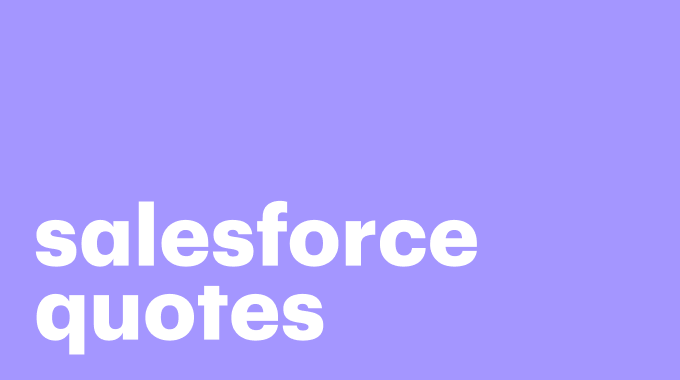 How to create proposals and quotes in Salesforce