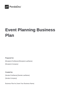 Event Planning Business Plan 