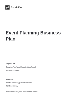 Event Planning Business Plan 