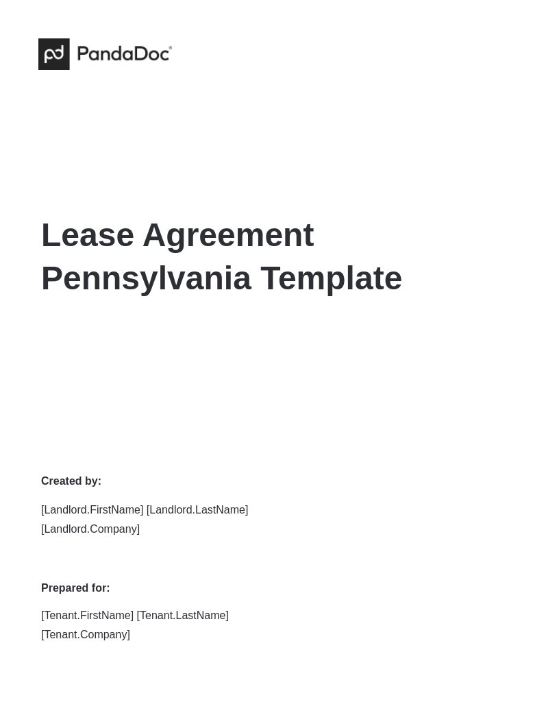 Pennsylvania Lease Agreements