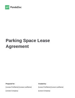 Parking Space Lease Agreement