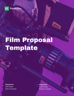 Film Proposal Template