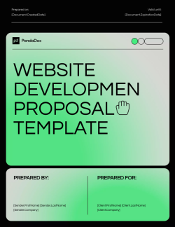 Website Development Proposal Template
