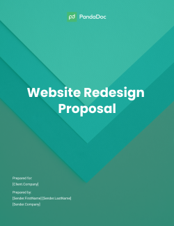 Website Redesign Proposal Template