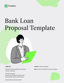 Bank Loan Proposal Template
