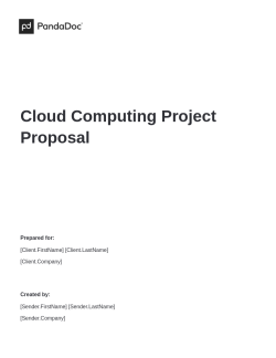 Cloud Computing Project Proposal