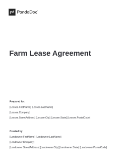 Farm Lease Agreement