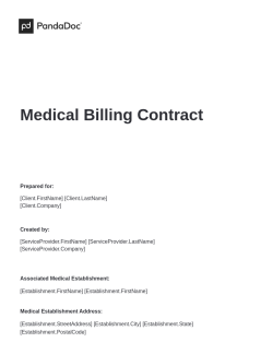 Medical Billing Contract