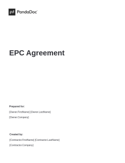 EPC Agreement