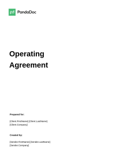 Operating Agreement Template