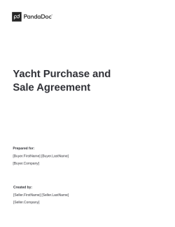 Yacht Purchase and Sale Agreement