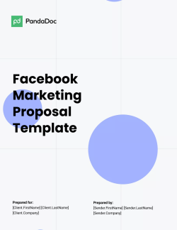 Facebook Marketing Proposal Template