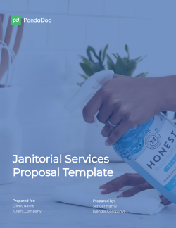 Janitorial Services Proposal Template