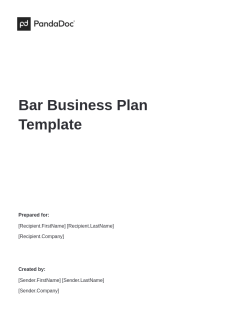 Free One-Page Business Plan Templates