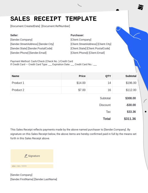 Sales Documents Templates, Free Sales Documentation Samples - PandaDoc
