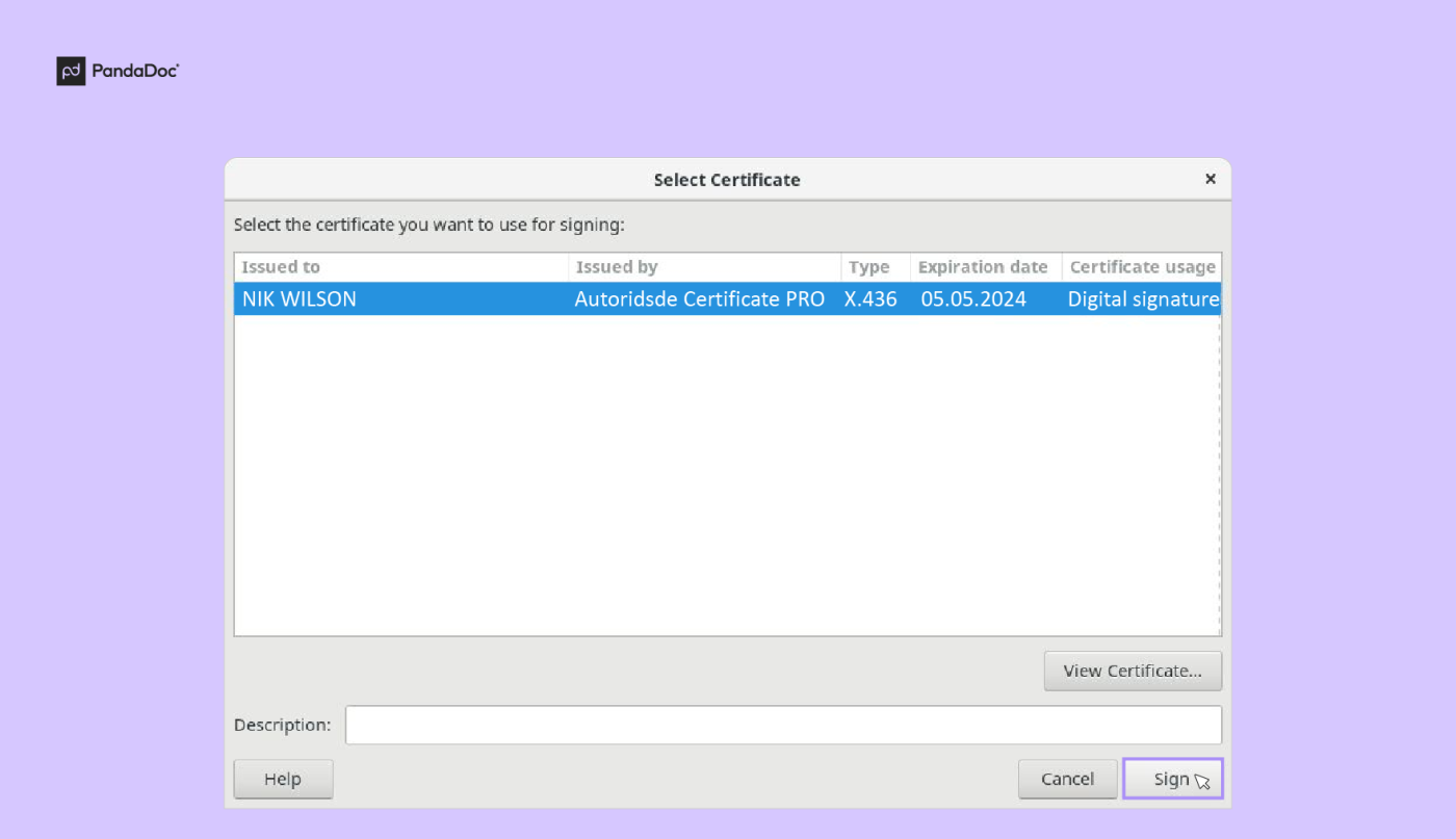 How to Create a Digital Signature in OpenOffice