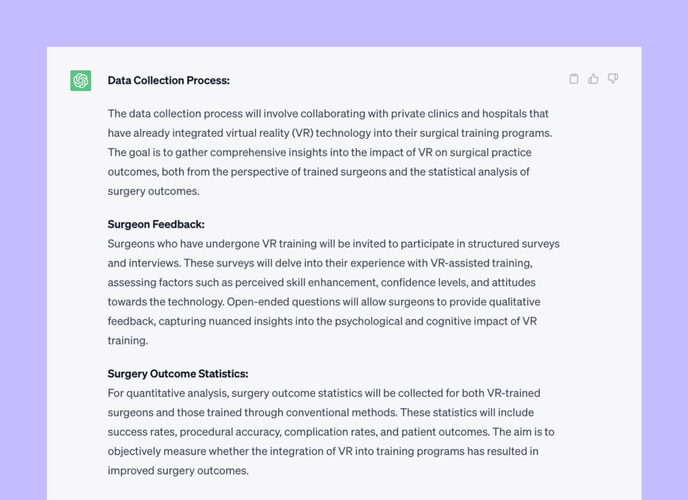 how to write a research proposal using chatgpt