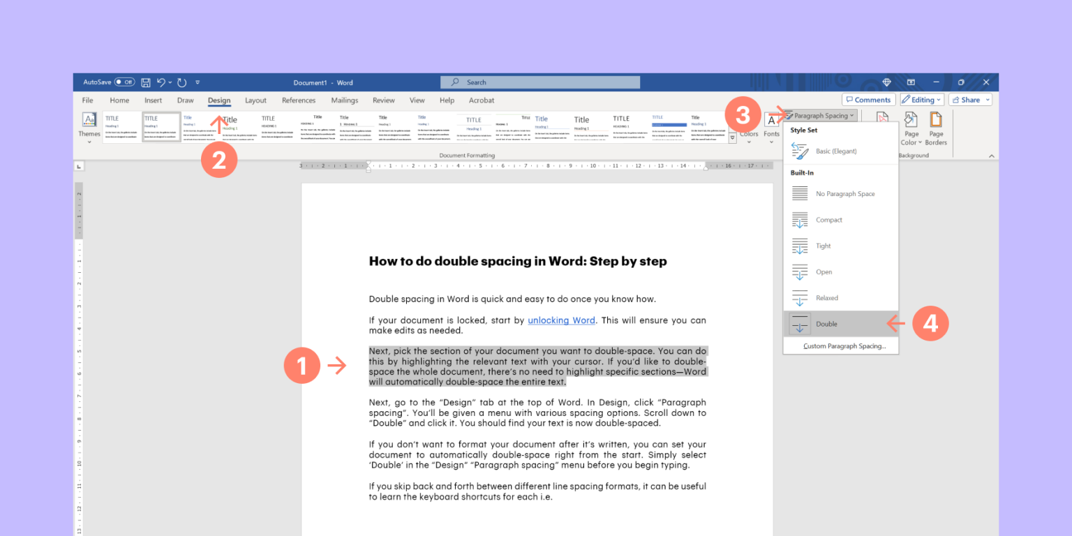 How To Double Space In Word The Definitive Guide   BP How To Double Space In Word 1 1536x768 