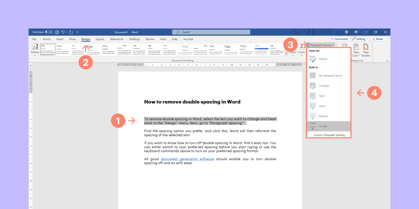 How to Double Space in Word The Definitive Guide