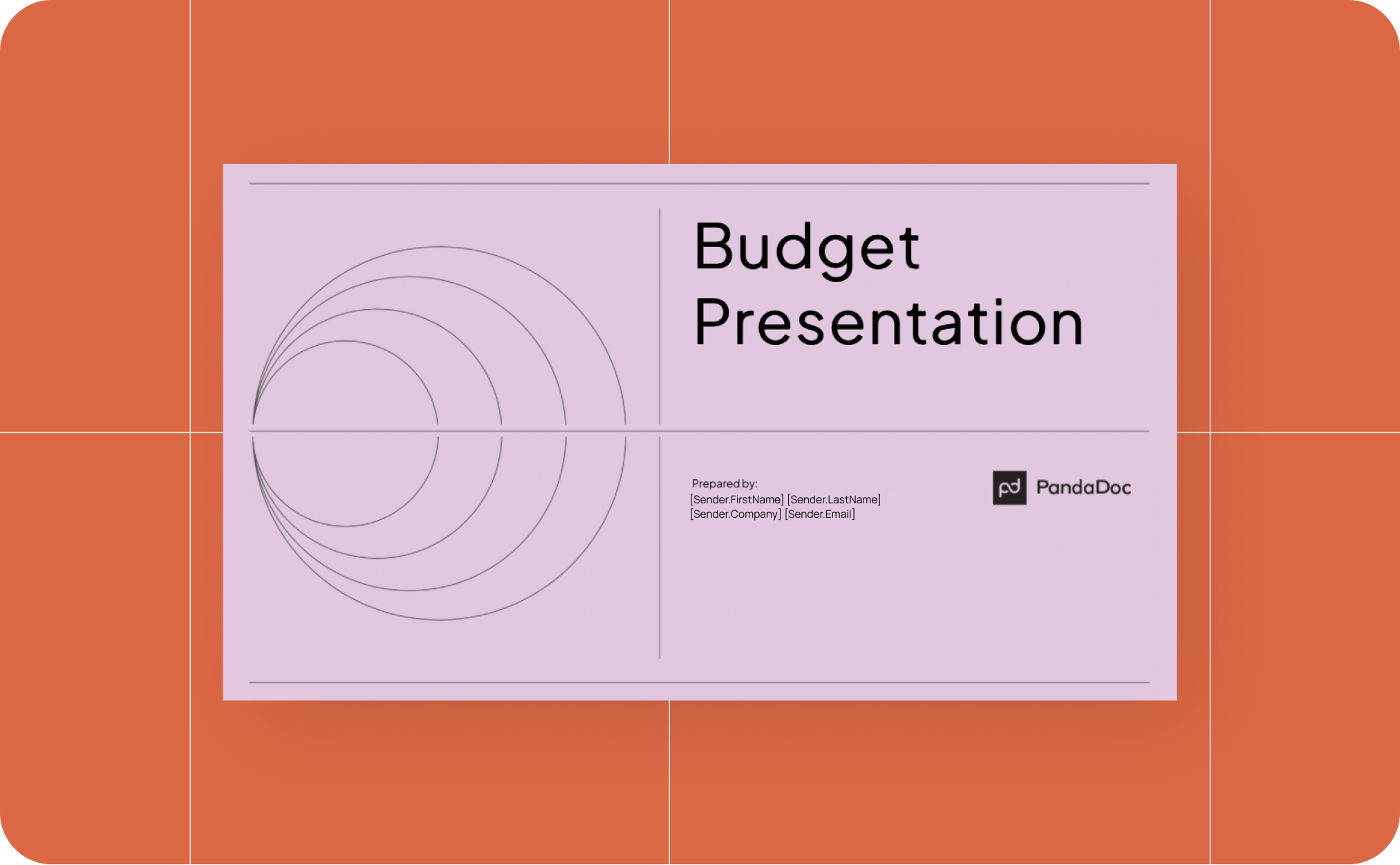 Budget Presentation PandaDoc