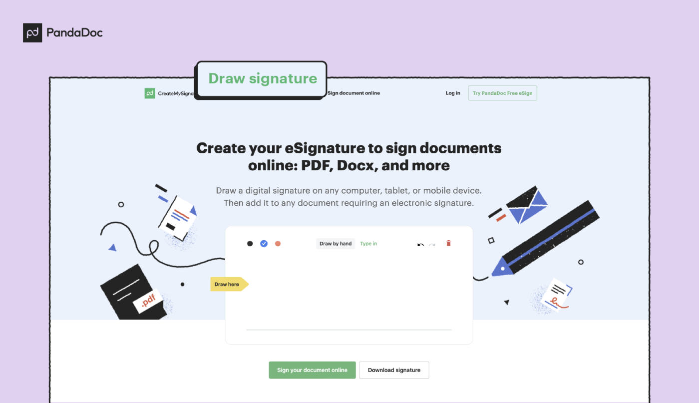 create pdf signature online