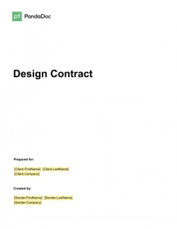 Freelance Design Contract Template