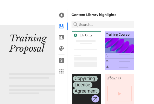 Document Content Library Education