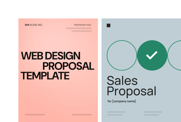 Document Proposal interface