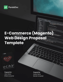 E-Commerce (Magento) Web Design Proposal Template