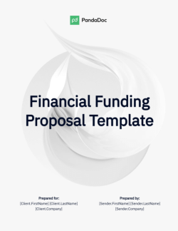 Financial Funding Proposal Template