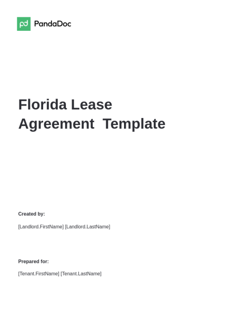 Florida Lease Agreements 