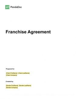 Franchise Agreement