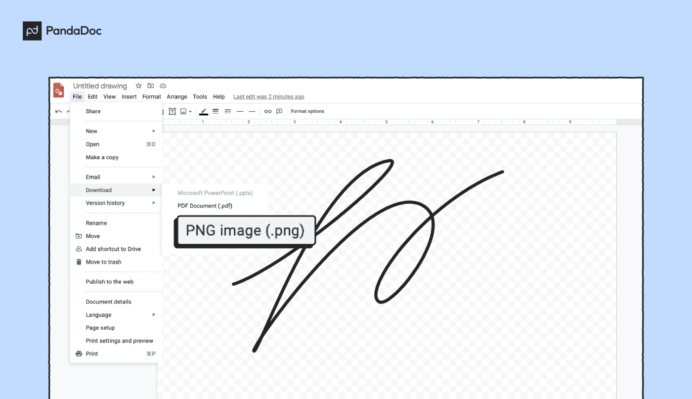 How To Make E Signature Without Background