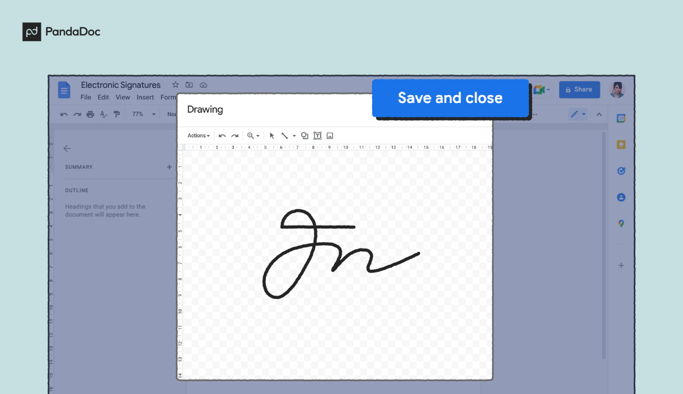 How to Easily Insert Signatures in Google Docs