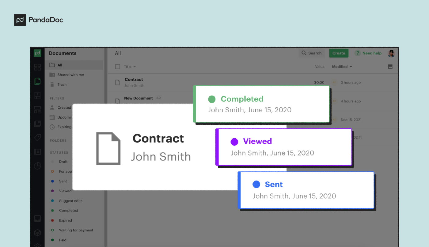 How to add an eSignature to a Word document using PandaDoc