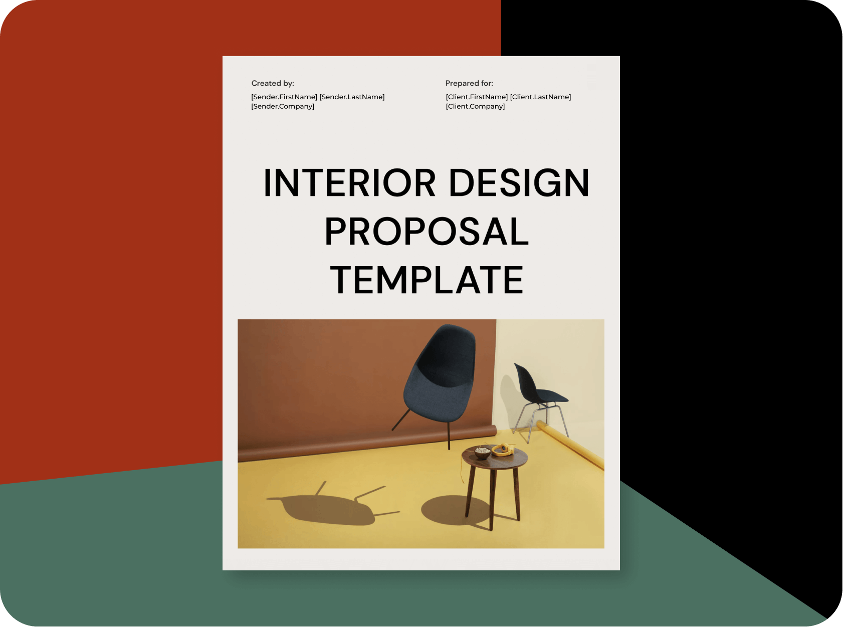Interior Design Proposal Example Pdf