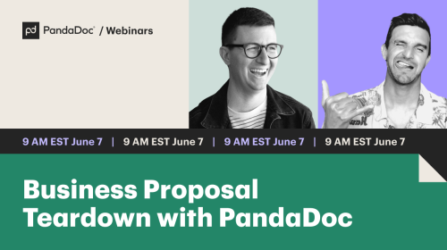 Business Proposal Teardown with PandaDoc