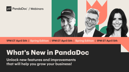 Sprint into What's New in PandaDoc