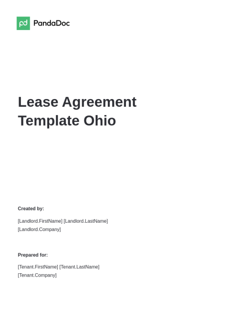 Ohio Lease Agreements
