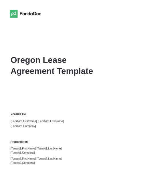 Oregon Lease Agreements