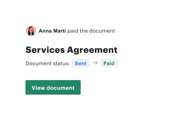 Payments Email Notifications