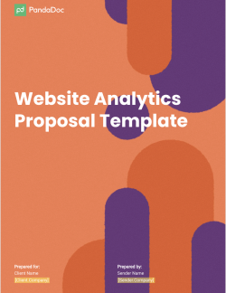 Website Analytics Proposal Template