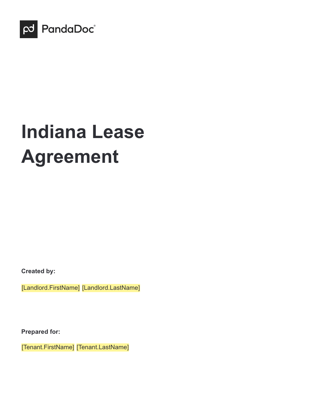 Indiana Lease Agreements