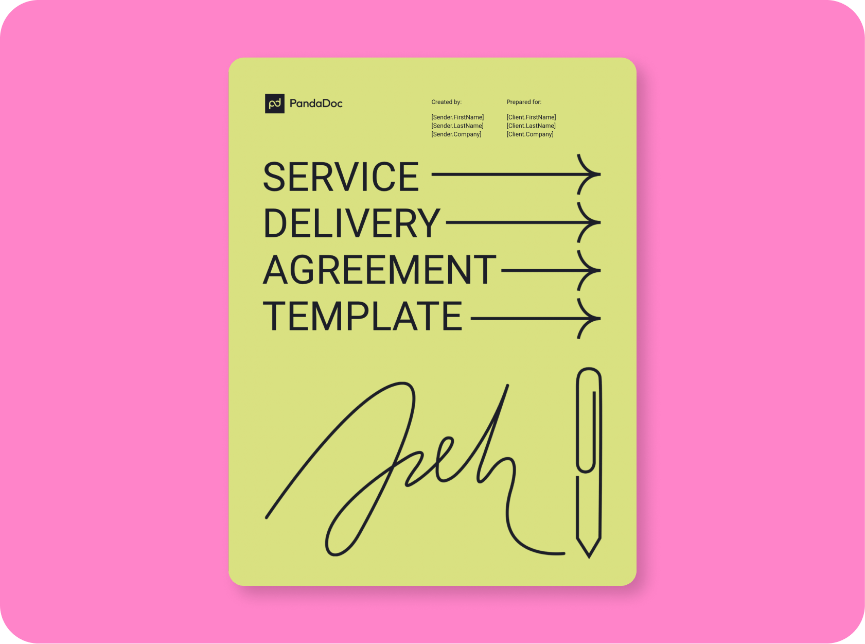 Service Delivery Agreement Template PandaDoc